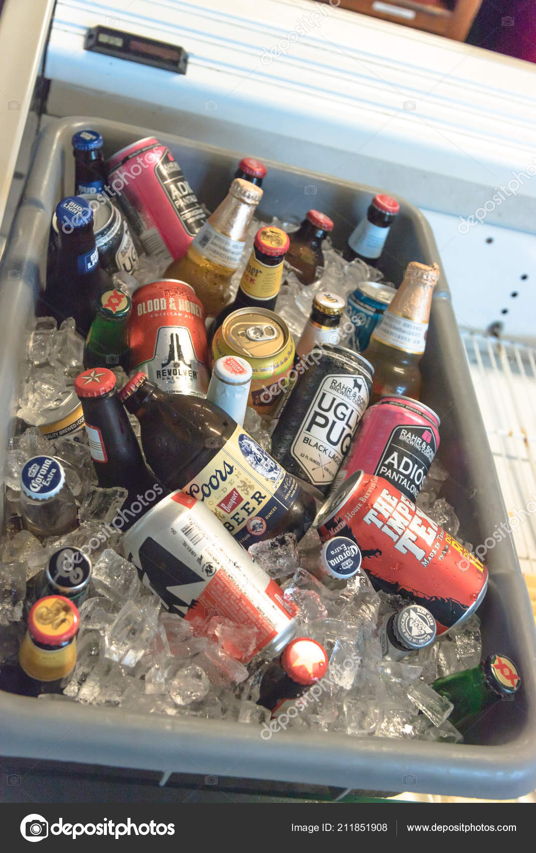 ice box for beer bottles