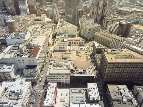 Vista Aérea Centro San Francisco Sur Del Distrito Market Desde —  Fotos de Stock
