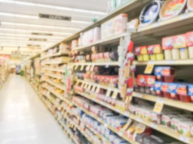 Bulanık fırında zaman, baharat, Kek karışımları, yemeklik yağ, jelatin, becerikli, gıda depolama koridor bakkal Irving, Texas, yemek bize. Süpermarket rafları ürünleri görüntü yemek çeşitli