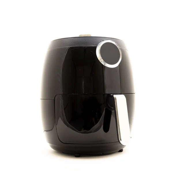 Studio Shot Digital Air Fryer Isolated White Background — Stock Photo, Image