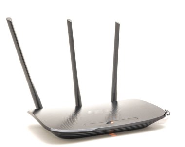 Kablosuz yönlendirici kablo modem bağlantısı durum ışığı ile çalışma
