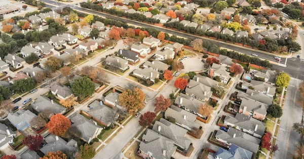 Panorama Aerial View Valley Ranch Planned Unit Development Dallas Texas — Stock Photo, Image