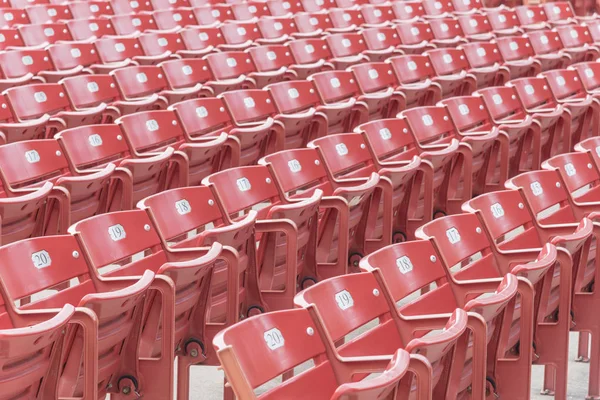 Reihe Erhöhter Orchestersitze Vom Öffentlichen Außen Aufführungsort Chicago Frontansicht — Stockfoto