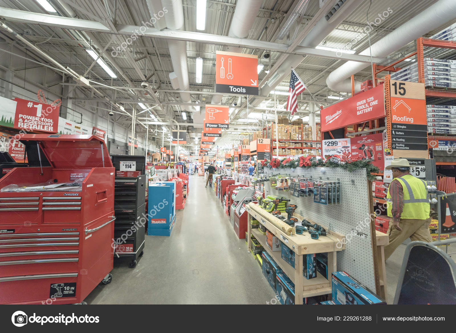 Dallas Dec 2018 Power Tools Accessories Selection Home Depot Store