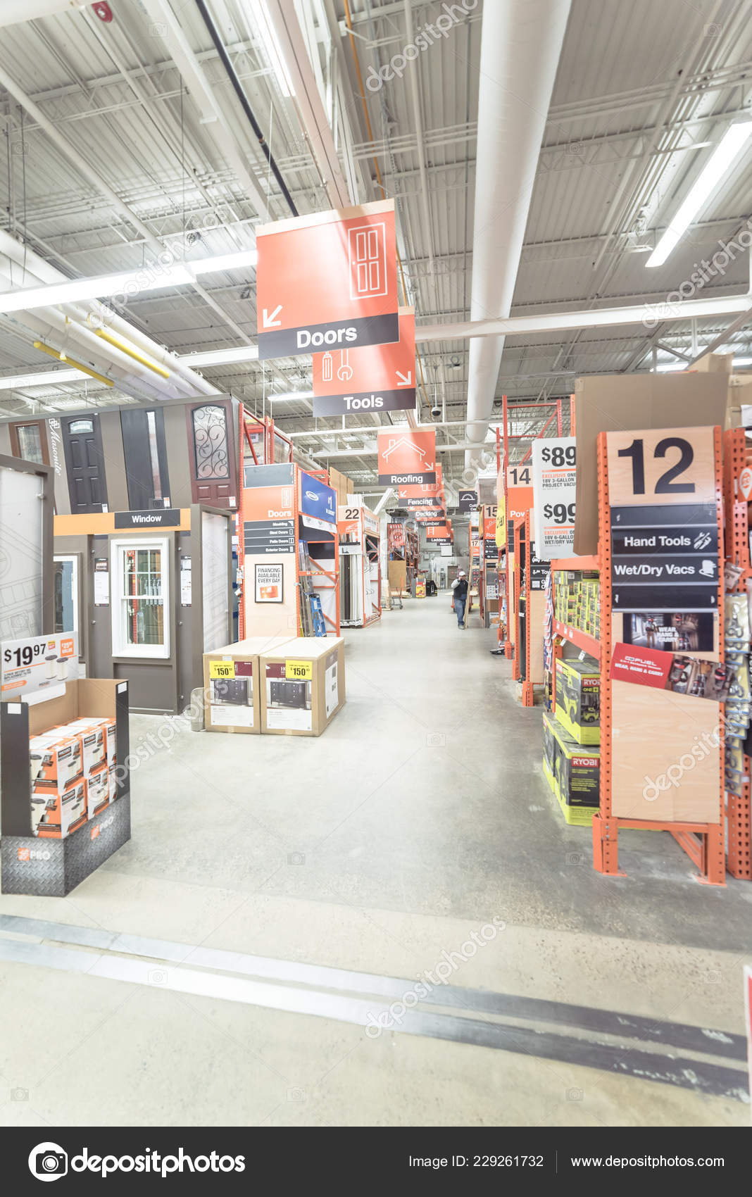Dallas Dec 2018 Home Depot Store American Home Improvement