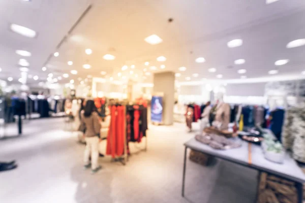 Рух Розмиті Клієнтів Покупки Магазині Одягу Висококласні Центрі Міста Даллас — стокове фото