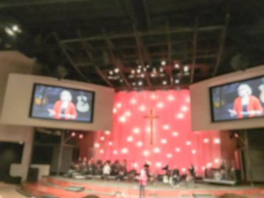 Bulanık hareket Noel arifesi hizmet Amerikan Kilisesi