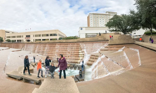 Fort Worth Nás Dec 2018 Water Zahrady Centru Města Fort — Stock fotografie