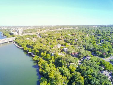 Havadan görünümü nehir semtte Colorado RIV yakınındaki