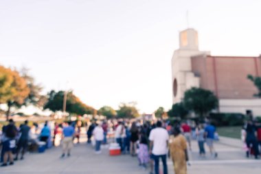 Filtre uygulanan görüntü bulanık arka plan çok kültürlü çeşitlilik grubu kilise Festivali