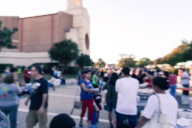 Filtre uygulanan görüntü bulanık arka plan çok kültürlü çeşitlilik grubu kilise Festivali