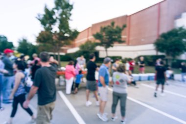 Bulanık arka plan çok kültürlü çeşitlilik grubu kilise Festivali