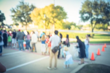 Bulanık arka plan çok kültürlü çeşitlilik grubu kilise Festivali