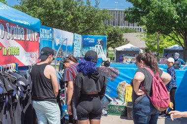 Earthx dünyanın en büyük çevre deneyimi Expo Dallas, Teksas, Amerika