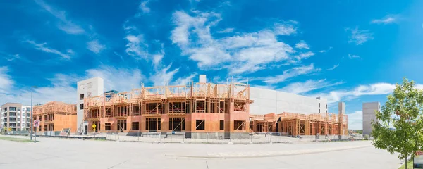 Tamamlanmış ve Dallas yakınlarındaki inşaat kınamak altında Kentsel yeni kalkınma topluluk