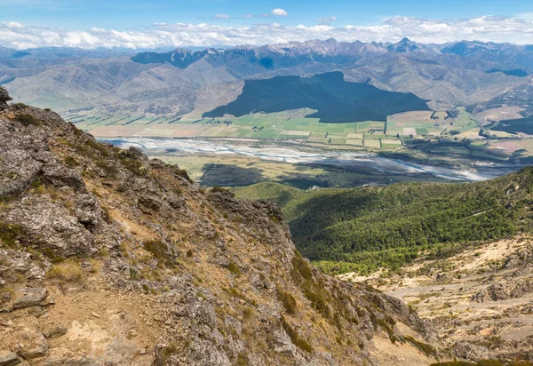 Wairau Řeka Wairau Údolí Jižních Alp South Island Nový Zéland — Stock fotografie