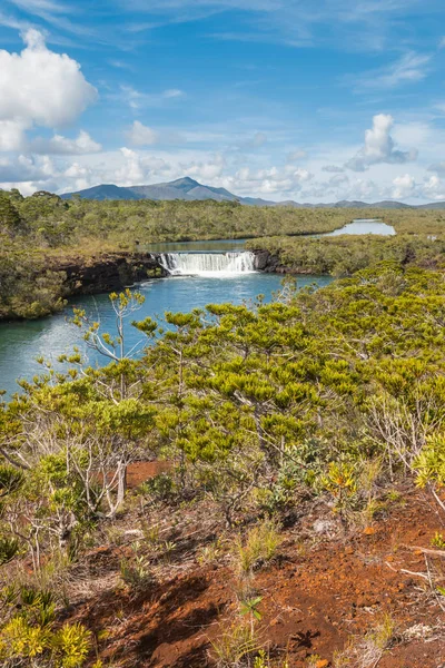 Chutes Madeleine Grande Terre Nová Kaledonie Jižní Pacifik — Stock fotografie