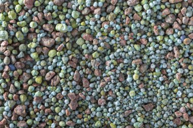 Bileşik mineral gübreler. Arka plan seçici odak