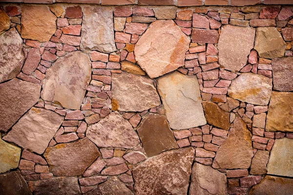 Seamless stone masonry using rectangular stones, red and gray shades