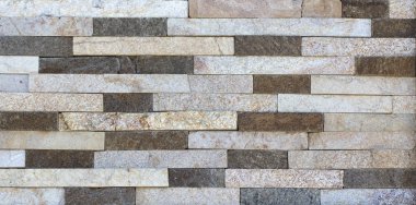 Kırmızı kayrak taş duvar arka plan doku yakın çekim