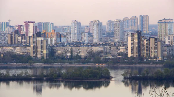 Вид Левый Берег Киева — стоковое фото