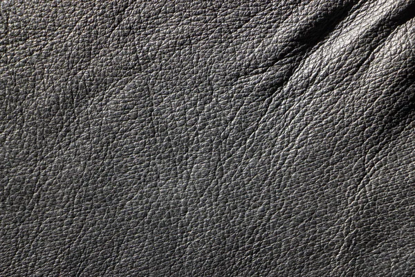 Black Leather Background Useful Design Works Close — Stock Photo, Image