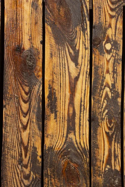 棕色的木纹纹理 顶视图的木桌 木墙背景 — 图库照片