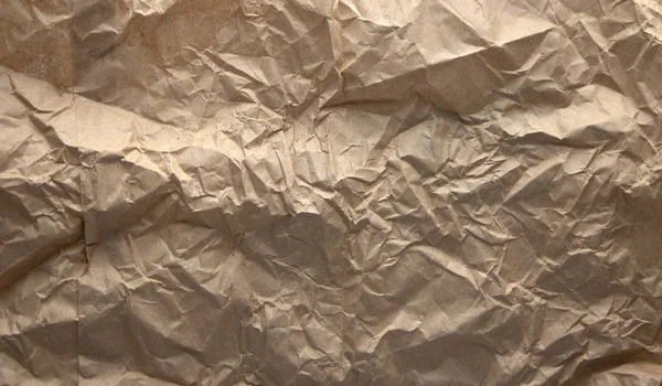 High Detailed Abstract Packagingyellow Wrinkled Paper Texture Close — Stock Photo, Image
