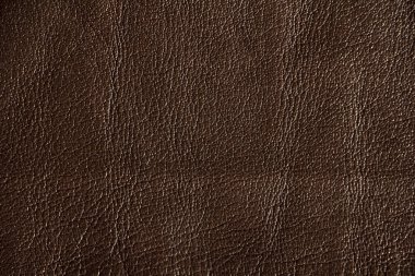 Kahverengi deri doku. Doğal, çevre dostu malzeme