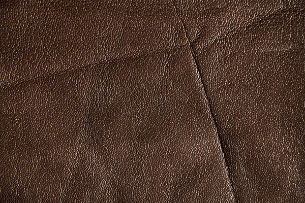 Textura Piel Marrón Material Natural Respetuoso Del Medio Ambiente — Foto de Stock