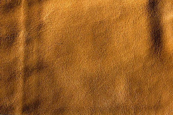 Yellow Skin Texture Natural Environmentally Friendly Material Close — Stock Photo, Image