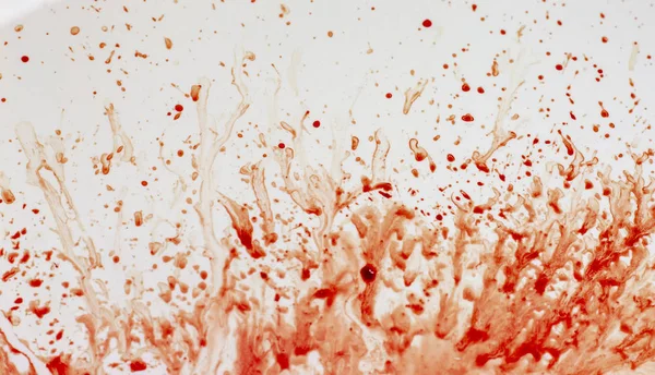 ハロウィーンの血でキッチン シンクをクローズ アップ — ストック写真