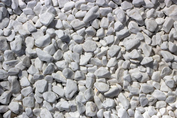 Mármore Migalha Fundo Branco Mineral Natural Superfície Texturizada Pedra Triturada — Fotografia de Stock