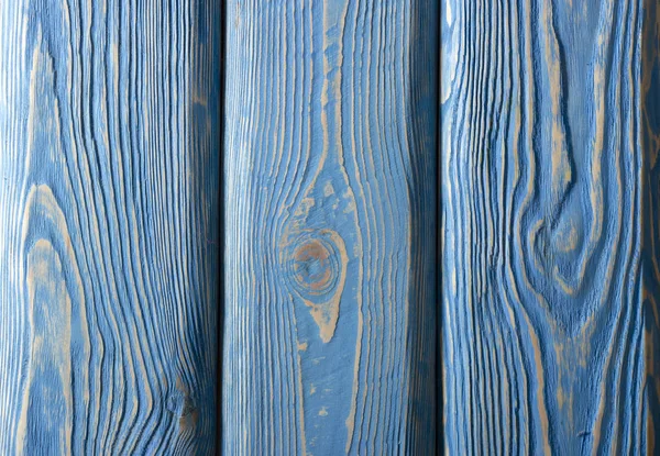 Tekstur Panel Biru Vintage Kayu Untuk Latar Belakang Ditutup — Stok Foto