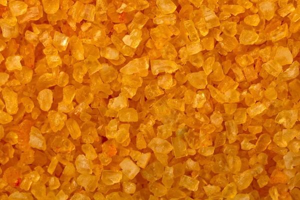 Texturu Oranžové Aromatické Mořská Sůl Pro Koupel Extrakty Léčivých Bylin — Stock fotografie