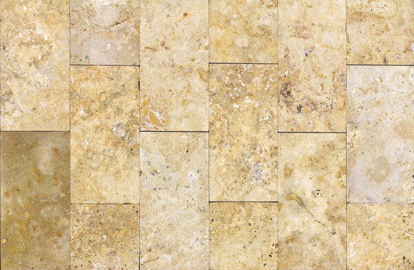 Orange facing stone, slate, sandstone and travertine marble texture backround