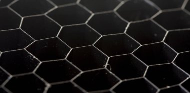 petek desen siyah kauçuk paspas kapatalım