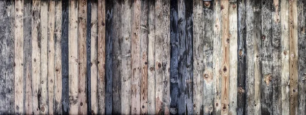 Bruin Houten Plank Muur Textuur Achtergrond Close — Stockfoto