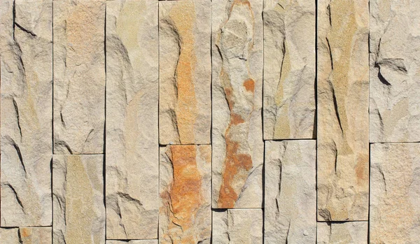 Laranja enfrentando pedra, ardósia, arenito e travertino textura de mármore — Fotografia de Stock