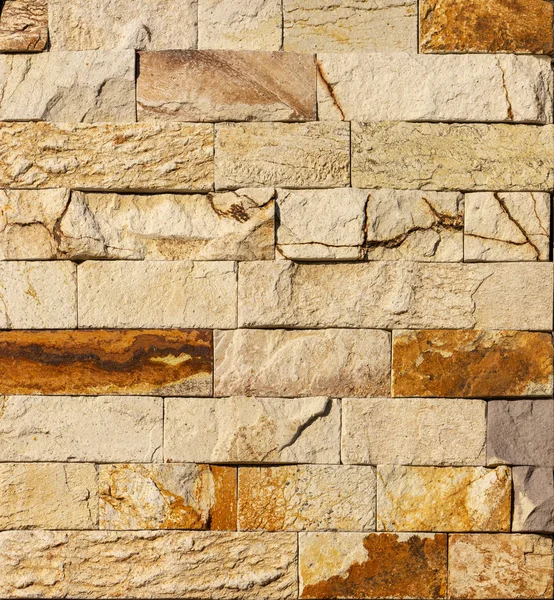 Orange facing stone, slate, sandstone and travertine marble texture
