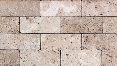 Yüksek kaliteli traverten veya terminat duvar. Arka plan veya döşeme için boş