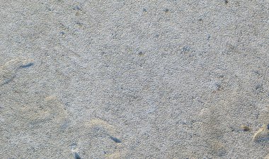 Çölün 4k Tuz dokusu. Ukrayna'da Rybakivka tatil köyü yakınlarındaki Tuzla tuz gölüne drone görünümü.