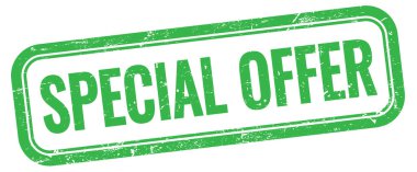 Özel Teklif Yeşil Pul İşareti.