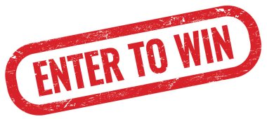 GİRİŞ kırmızı grungy dikdörtgen mühür işareti kazanmak için.