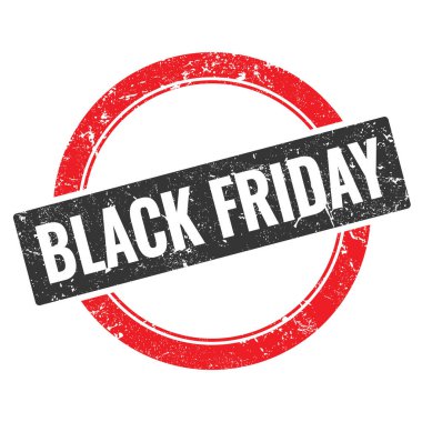 KARAŞ CUMA Koyu kırmızı yuvarlak damga işareti.