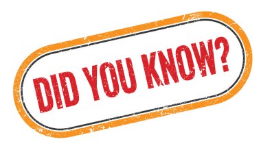 Kırmızı turuncu dikdörtgen damga işaretini biliyor muydun?.