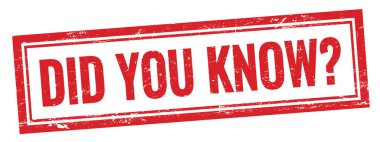 Kırmızı çirkin dikdörtgen damga işaretini biliyor muydun?.