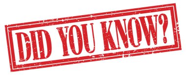 Kırmızı çirkin dikdörtgen damga işaretini biliyor muydun?.