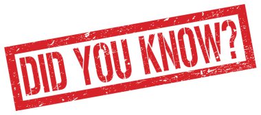 Kırmızı çirkin dikdörtgen damga işaretini biliyor muydun?.