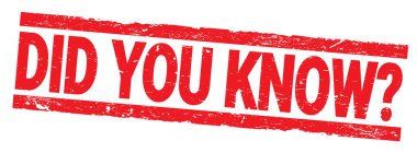 Kırmızı çirkin dikdörtgen damga işaretini biliyor muydun?.